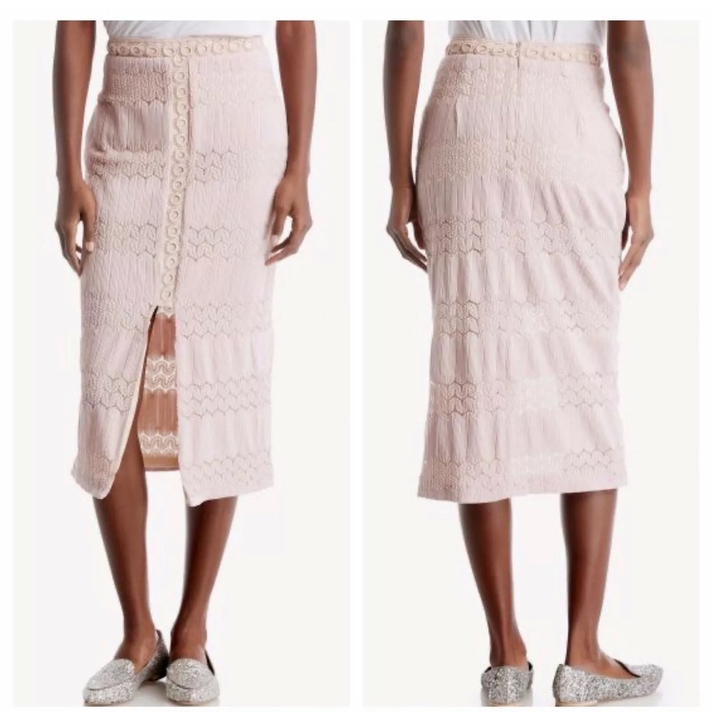 Free People Elliatt Pinnacle Pencil Skirt